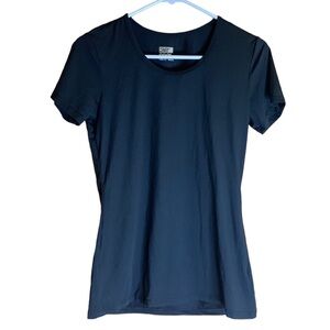 32 Degrees COOL Black Short Sleeve Crew Neck Tee Shirt - Buttery Soft!